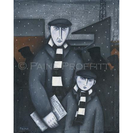 Port Vale Every Saturday Limited Edition Football Print by Paine Proffitt