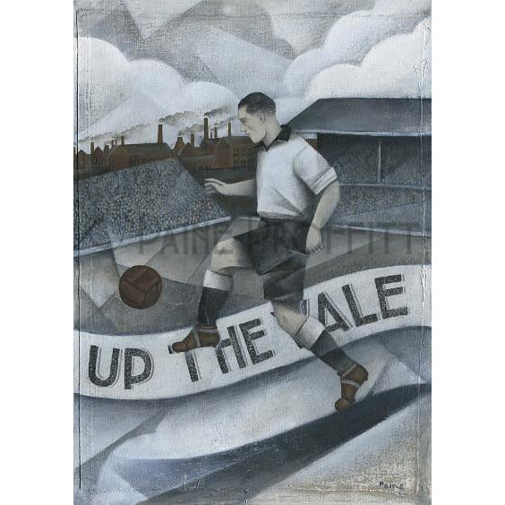 Paine Proffitt Print Port Vale Up the Vale Limited Edition Football Print by Paine Proffitt