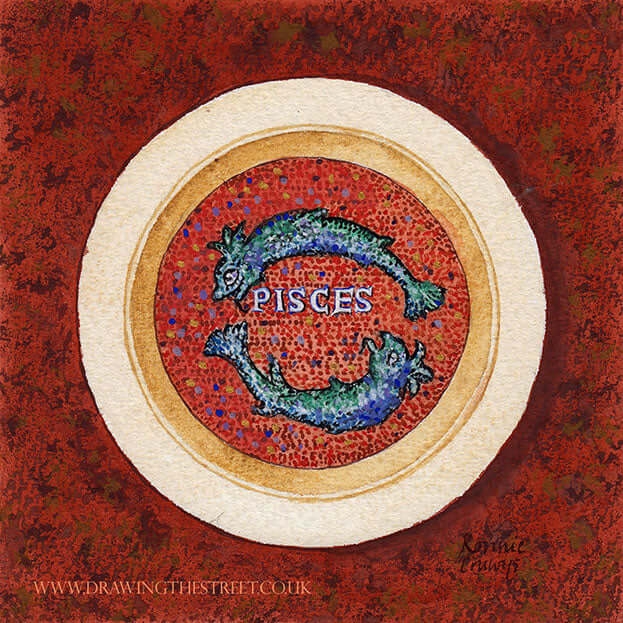 Pisces The Fish by Ronnie Cruwys
