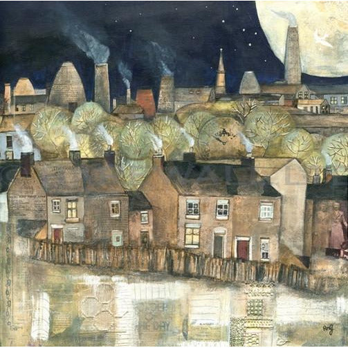 Rachel Grant Print Warm Beds and Cold Mornings Print by Rachel Grant