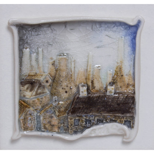 Brick Scape No.4 by Shauna McCann | Ceramics by Shauna McCann | Barewall Art Gallery