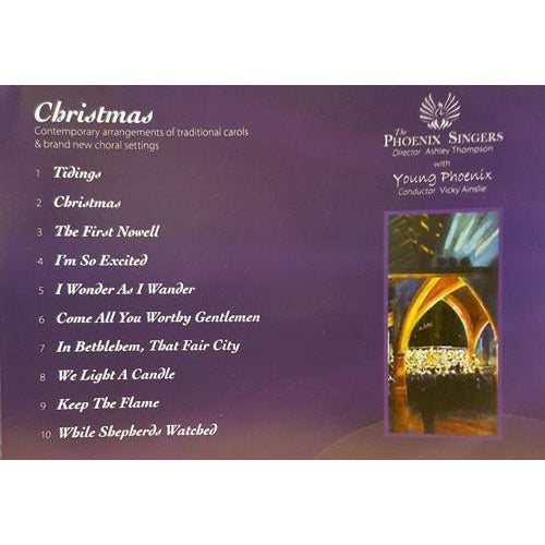 Christmas CD by Ashley Thompson and Phoenix Singers | Gift by Staffordshire Gifts | Barewall Art Gallery