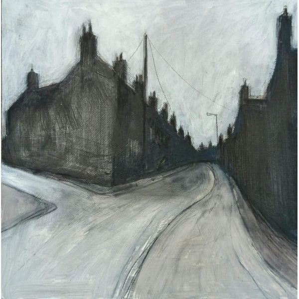 SL12. Potteries Terraces, Tunstall by Stephen Liddle Original Art from Barewall Art Gallery