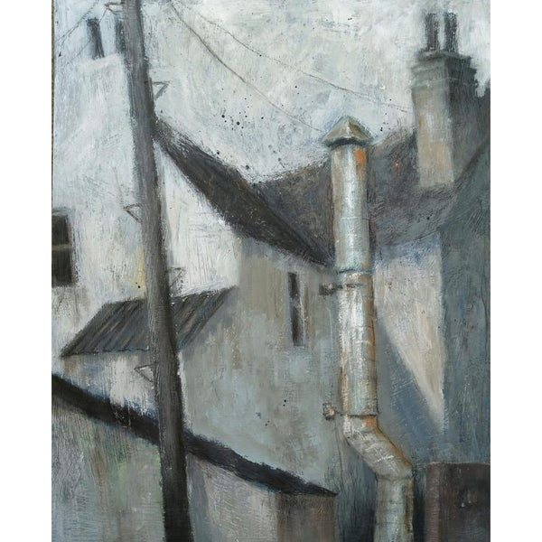 SL21. Behind the Chinese Takeaway, Chesterton by Stephen Liddle Original Art from Barewall Art Gallery