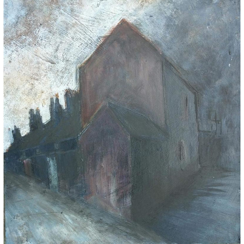 Stephen Liddle Original Art SL24. Afternoon Storm, Burslem by Stephen Liddle