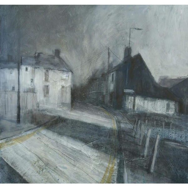 SL25. Morning Stroll Through Tunstall by Stephen Liddle Original Art from Barewall Art Gallery