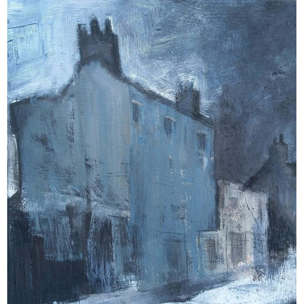 SL26. The Blue House, Burslem by Stephen Liddle Original Art from Barewall Art Gallery
