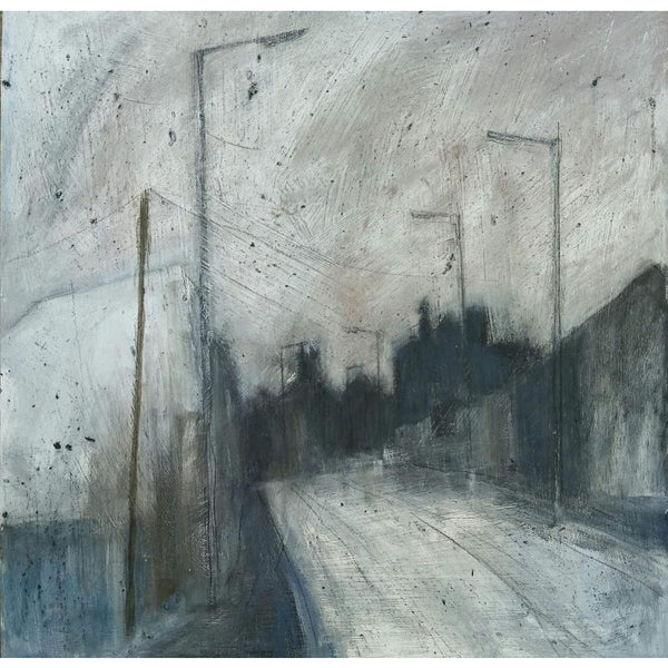 SL5. Approaching Tunstall by Stephen Liddle Original Art from Barewall Art Gallery